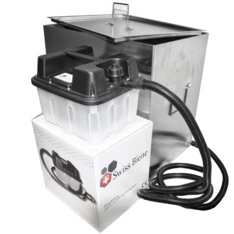 Wax melter with 2 steam generator