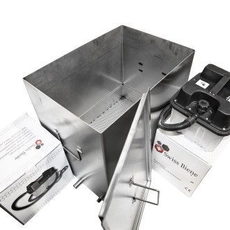 Wax melter with 2 steam generator