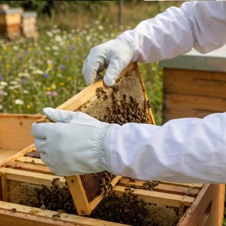 Pig Skin Gloves, sizes: 6-12