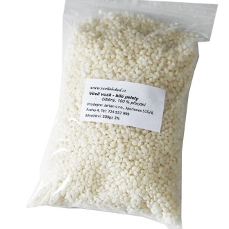 Beeswax - white pellets - 500 g