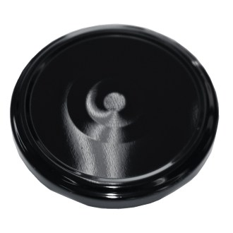 Twist-off lid for jar TO 82 - RBS - black