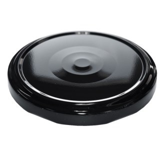 Twist-off lid for jar TO 82 - RBS - black - 700 pcs - full box