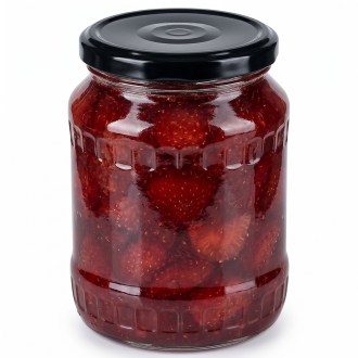 Twist-off lid for jar TO 82 - RBS - black