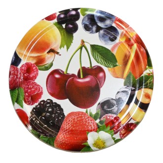 Canning lid for jar TO 82 - RTS - Fruit 1 - 700 pcs - full box