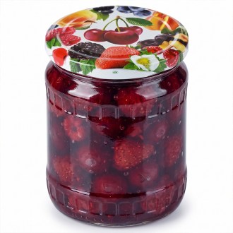 Twist-off canning lid for jar TO 82 - Ready to Steam - Fruit 1