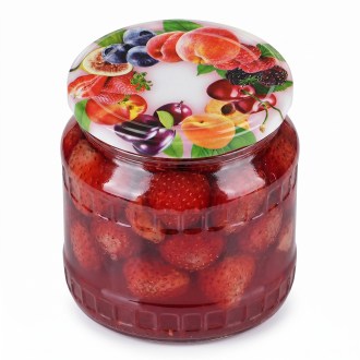 Twist-off canning lid for jar TO 82 - Ready to Steam - Fruit 2