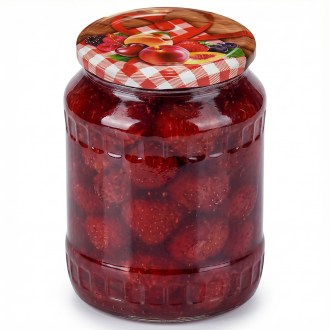 Twist-off canning lid for jar TO 82 - Ready to Steam - Fruit 3