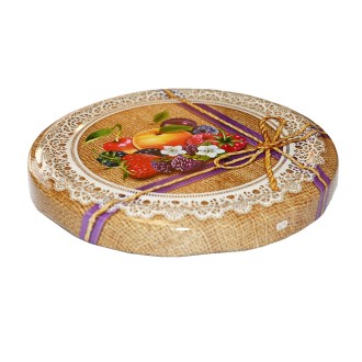 Canning lid for jar TO 82 - RTS - Fruit 4 - 700 pcs - full box
