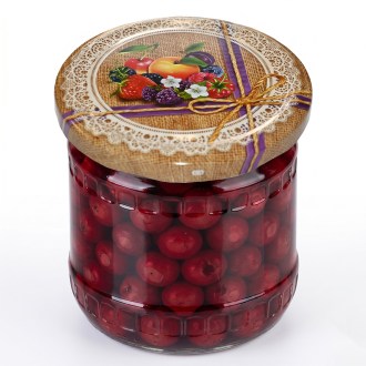 Twist-off canning lid for jar TO 82 - Ready to Steam - Fruit 4