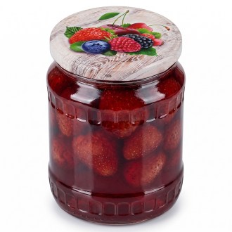 Canning lid for jar TO 82 - RTS - Fruit 6 - 700 pcs - full box