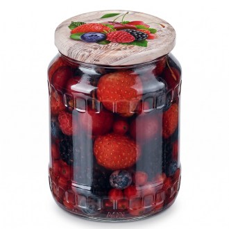 Twist-off canning lid for jar TO 82 - Ready to Steam - Fruit 6