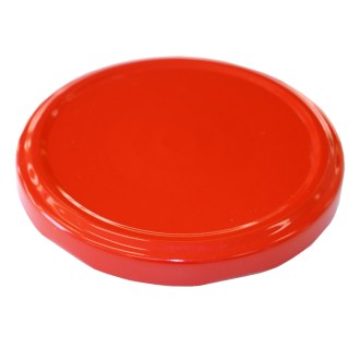 Twist-off lid for jar TO 82 - RBS - red