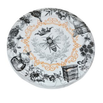 Lid TO 82 - White bee - HO20