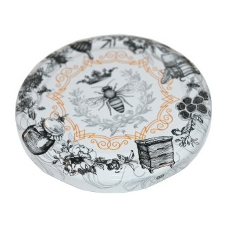 Lid TO 82 - White bee - HO20