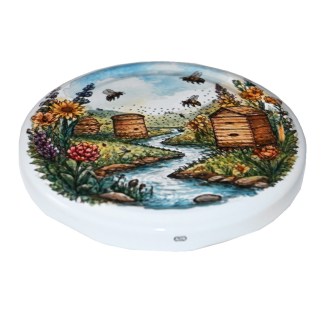 Twist-off lid for jar TO 82 - Hives by the Stream - HOJ2