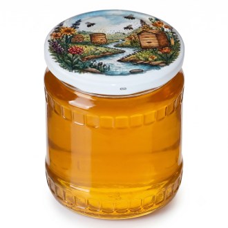 Twist-off lid for jar TO 82 - Hives by the Stream - HOJ2