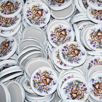 Jar Lid TO 82 - Colorful Meadow 700 pcs - full box - HO15