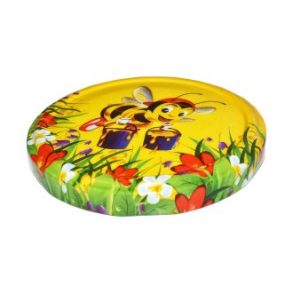 Jar Lid TO 82 - Painted Bee - HO1