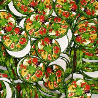 Twist-off canning lid for jar TO 82 - RTS - Vegetables 2 - 700 pcs - full box