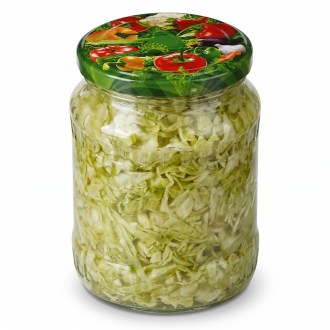 Twist-off canning lid for jar TO 82 - RTS - Vegetables 2 - 700 pcs - full box