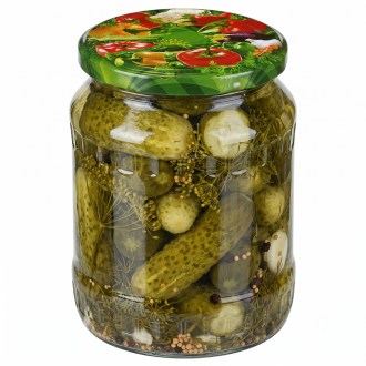 Twist-off canning lid for jar TO 82 - RTS - Vegetables 2 - 700 pcs - full box