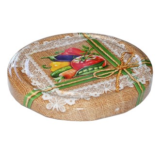 Canning lid for jar TO 82 - RTS - Vegetables 4 - 700 pcs - full box