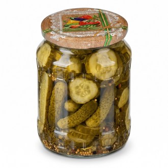Canning lid for jar TO 82 - RTS - Vegetables 4 - 700 pcs - full box