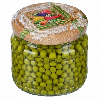 Canning lid for jar TO 82 - RTS - Vegetables 4 - 700 pcs - full box