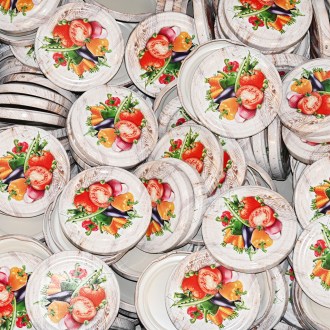 Twist-off canning lid for jar TO 82 - RTS - Vegetables 6