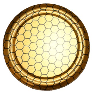 Lid for jar TO 82 - Honeycomb type 6 - HC6