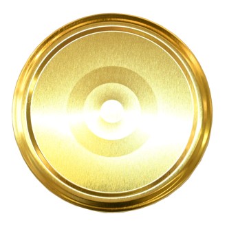Twist-off lid for jar TO 82 - RBS - gold - 700 pcs - full box