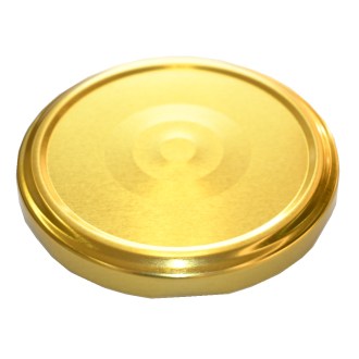 Twist-off lid for jar TO 82 - RBS - gold - 700 pcs - full box