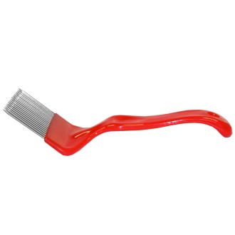 Economic uncapping fork, 18 straight needles