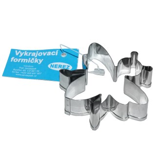 Bee cookie cutter 60×60 mm - stainless steel