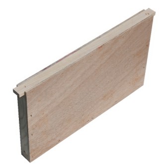 Insulated divider Board for Deutsch Normalmaß hive