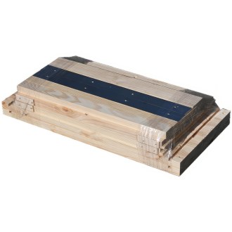Full-depth hive box for Deutsch Normalmaß - 12 frames - schiene - decompose