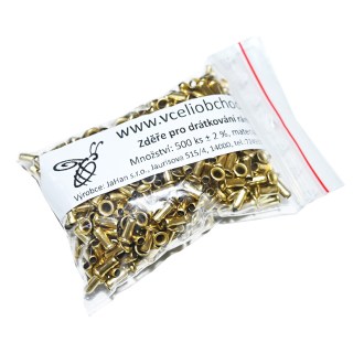 Staples N 500 pcs - copper plated