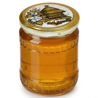 Jar lid TO 82 - beehive with bees
