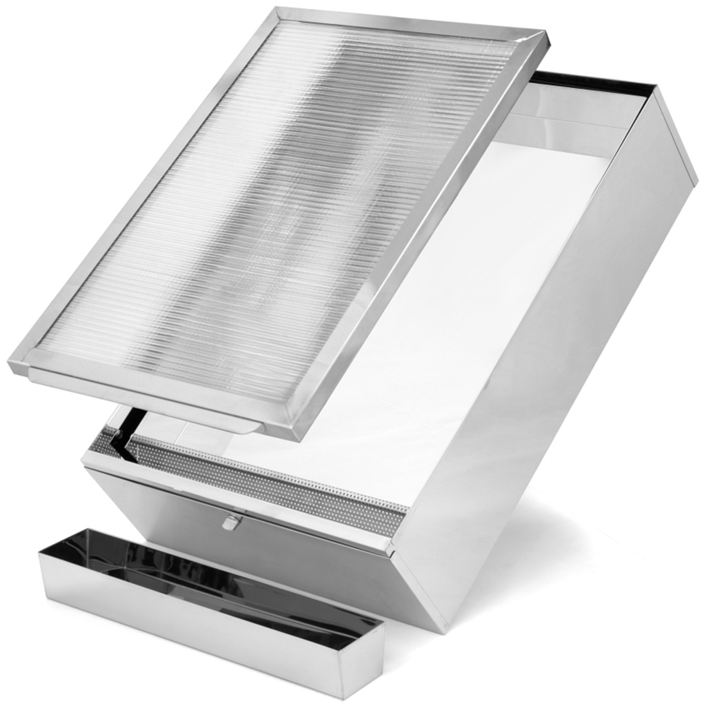 Stainless steel solar wax melter ApiCera®