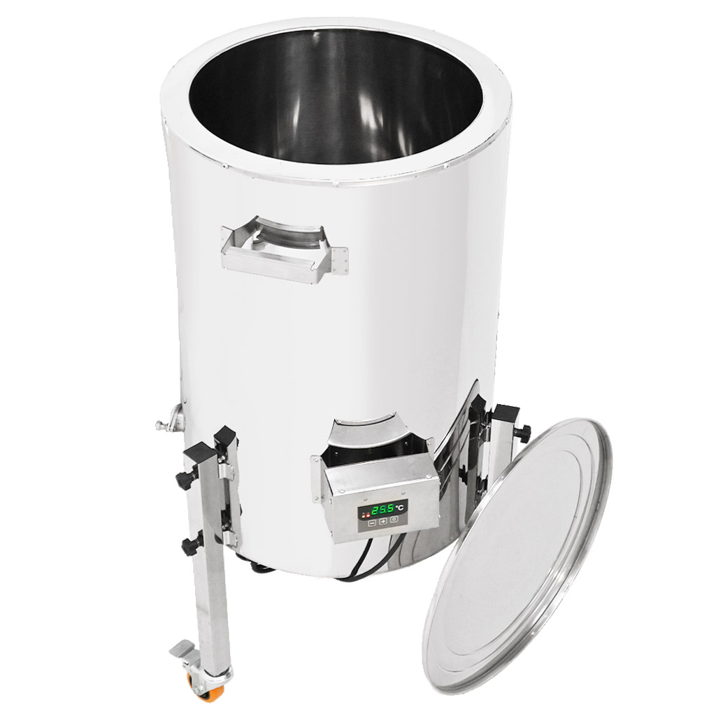 Honey settling and decrystallization tank with heating Mellarius MaxiLine 230 V - 133 liters / 185 kg