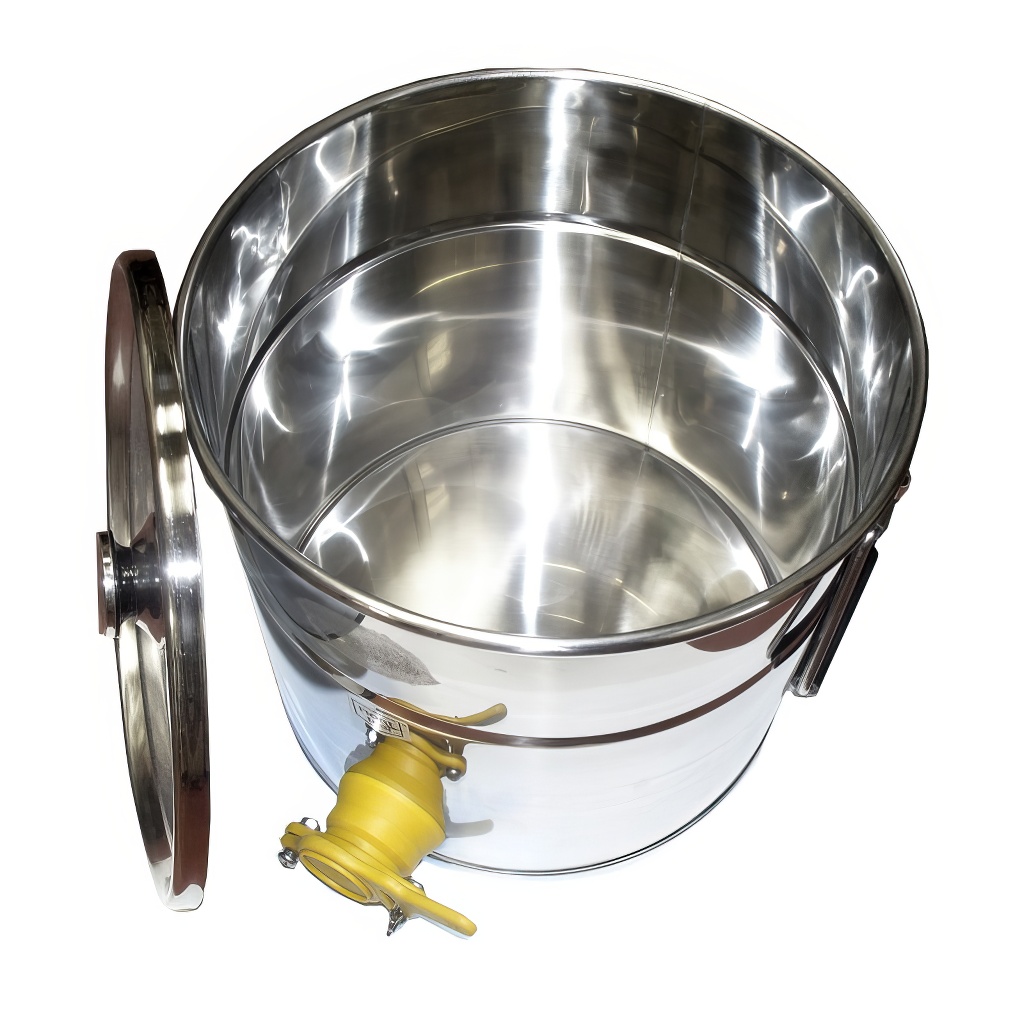 25 kg honey tank with plastic gate - Imgut