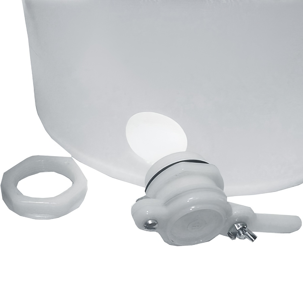Massive plastic bucket with honey gate 40 kg