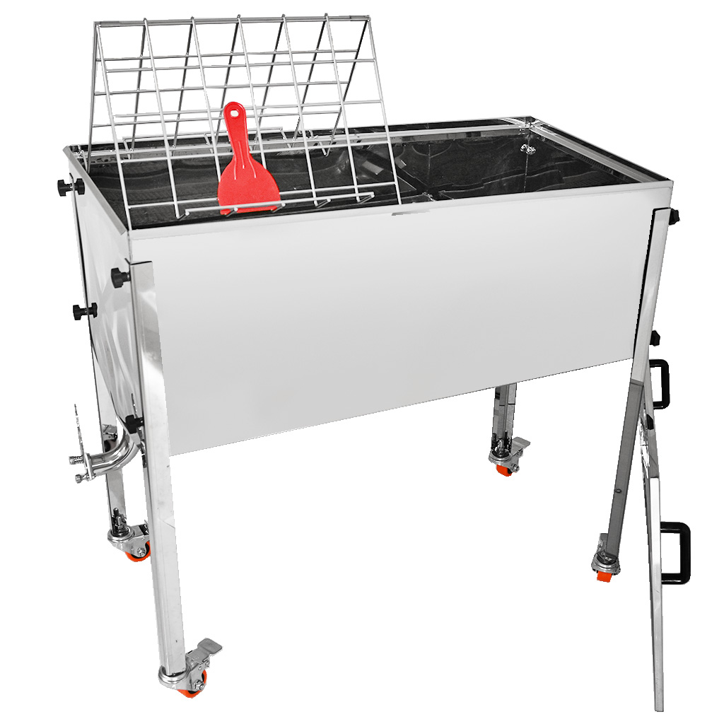Uncapping table Mellarius MaxiLine with lid - 100 cm