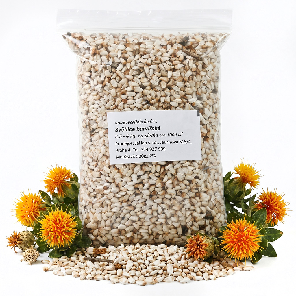 Safflower (seeds / bee pasture) - 0.5 kg