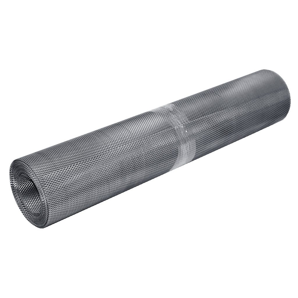 Beekeeping expanded metal - stainless steel, mesh 4 mm, roll 0.42 × 10 m