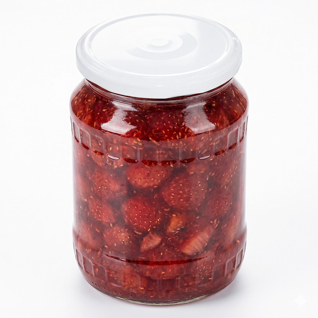 Twist-off lid for jar TO 82 - RBS - white