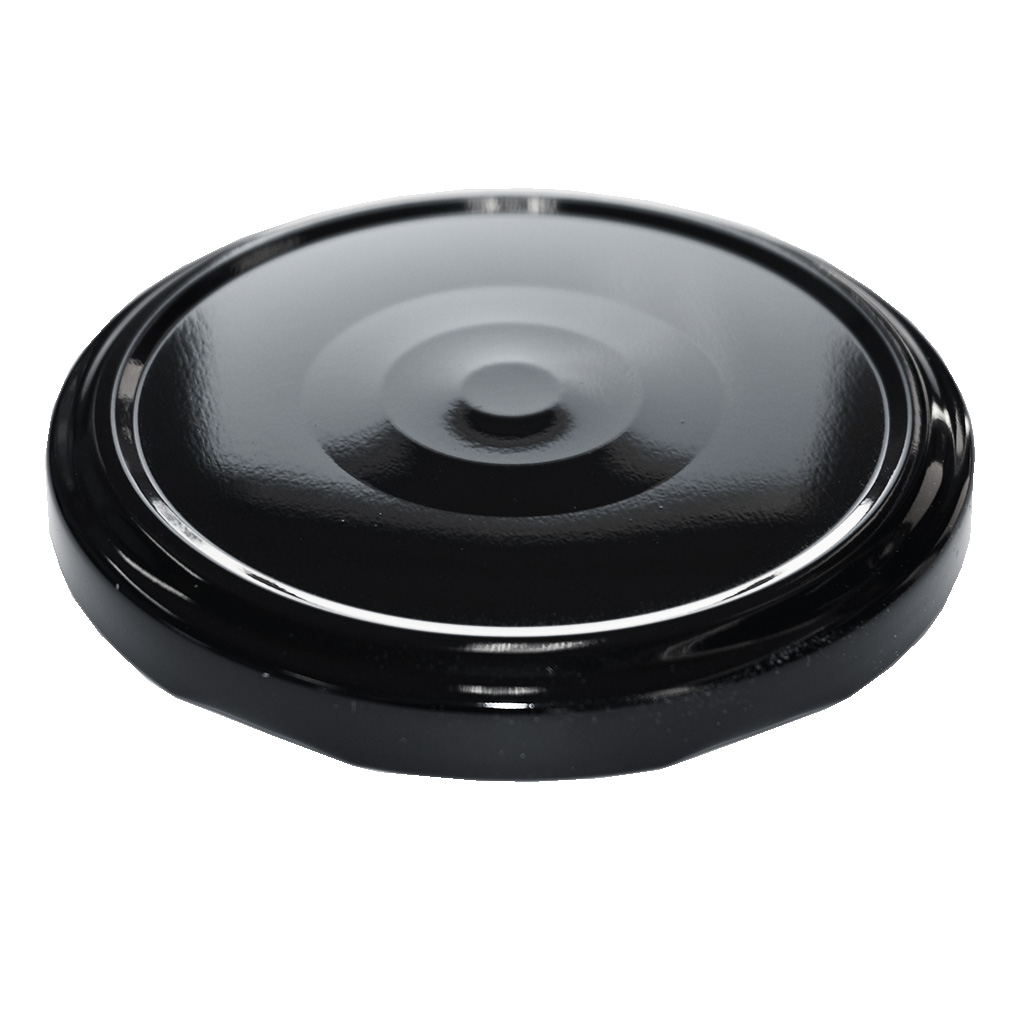 Twist-off lid for jar TO 82 - RBS - black