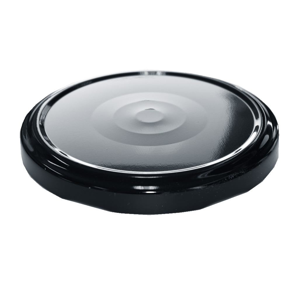Twist-off lid for jar TO 82 - RBS - black