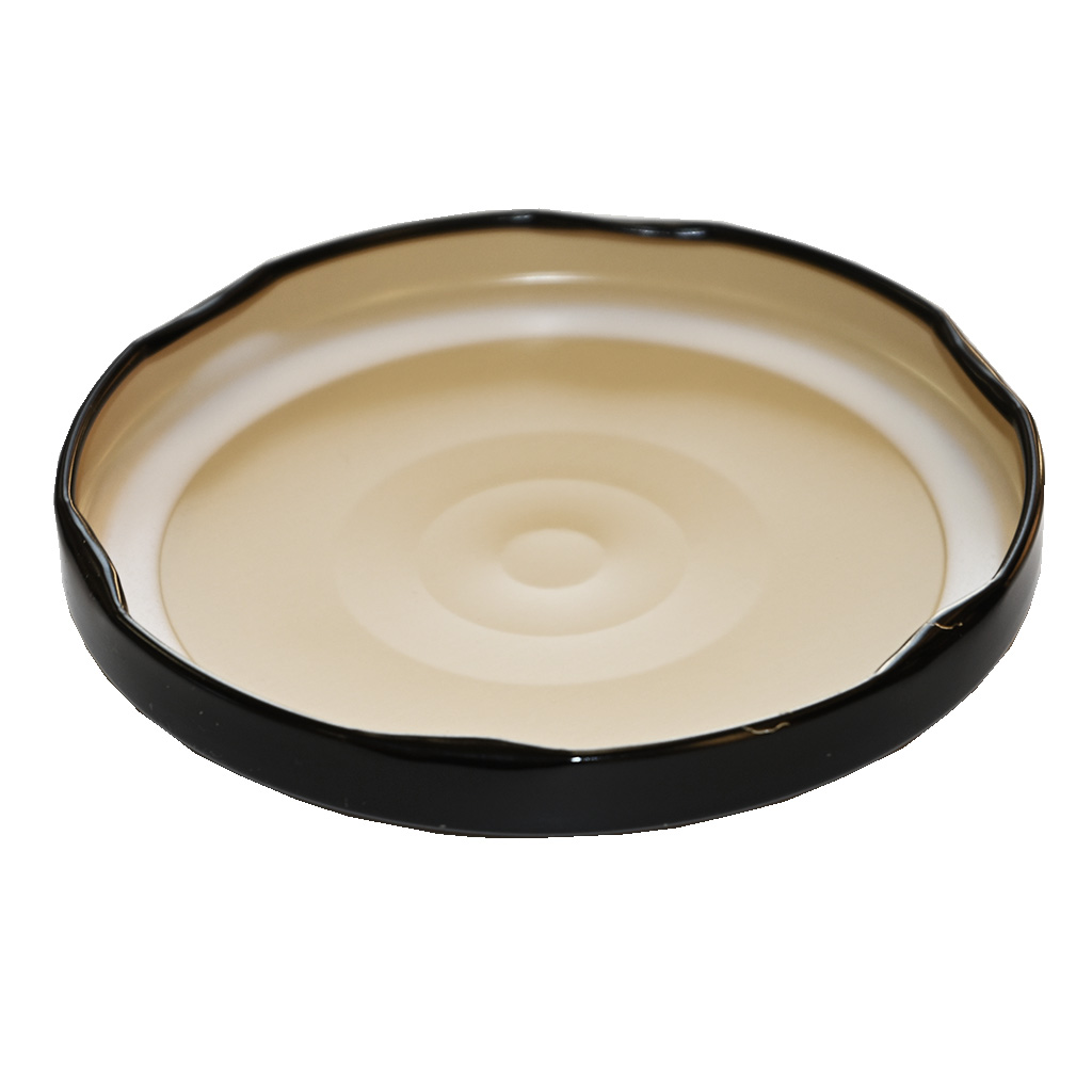 Twist-off lid for jar TO 82 - RBS - black