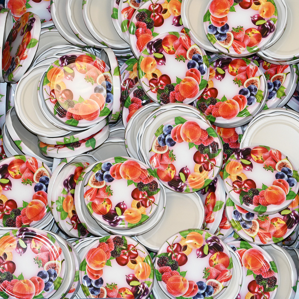 Twist-off canning lid for jar TO 82 - Ready to Steam - Fruit 2